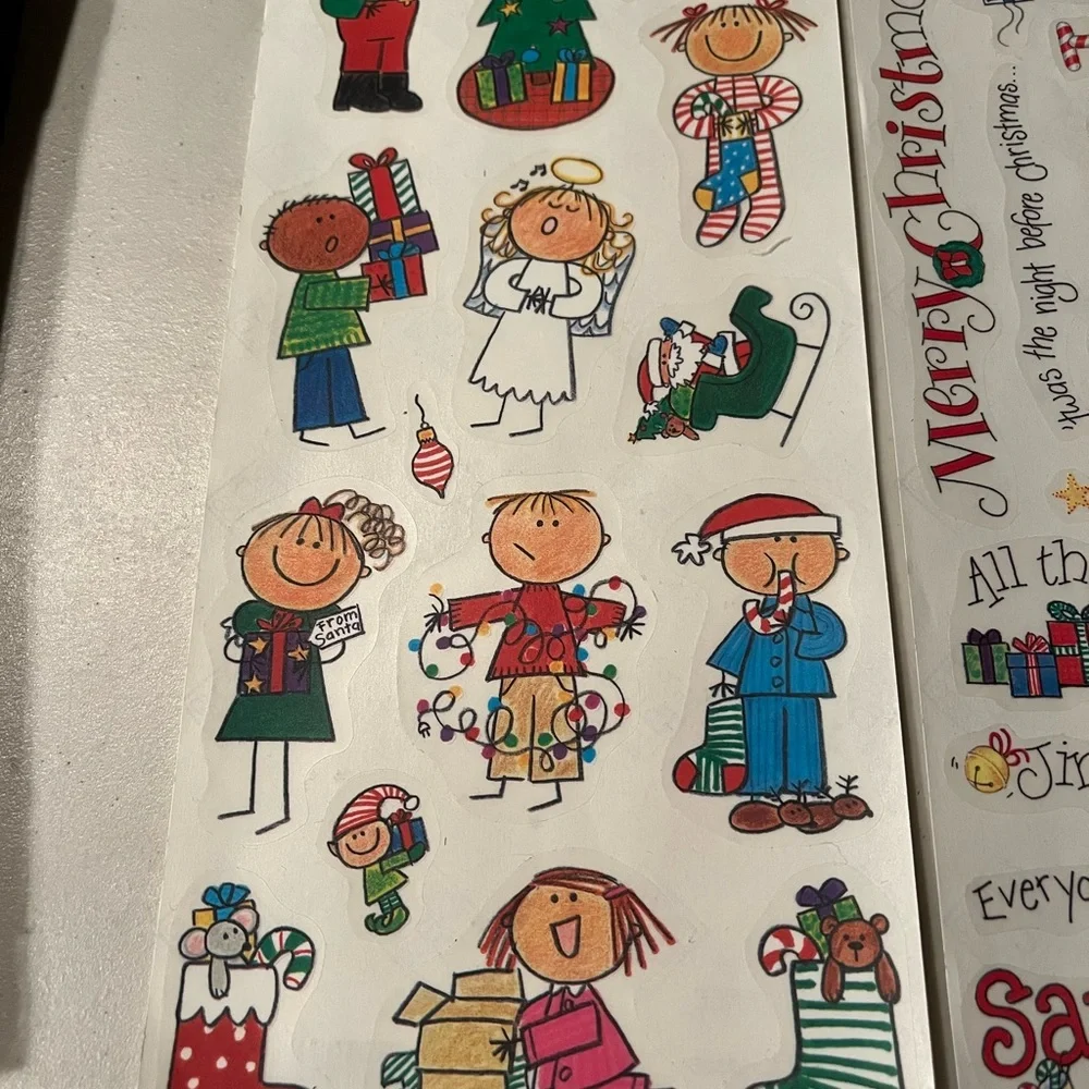 Christmas Holiday Sticker Set - Picture 2 of 7